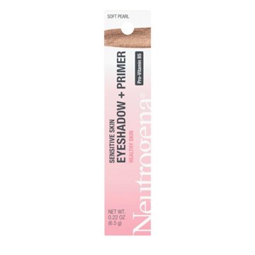 Neutrogena Sensitive Skin Eyeshadow + Primer - Soft Pearl, 6.5 g