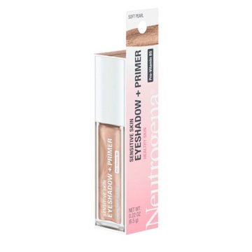 Neutrogena Sensitive Skin Eyeshadow + Primer - Soft Pearl, 6.5 g