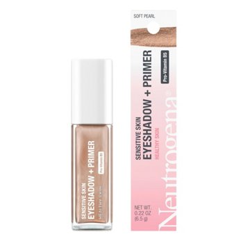 Neutrogena Sensitive Skin Eyeshadow + Primer - Soft Pearl, 6.5 g