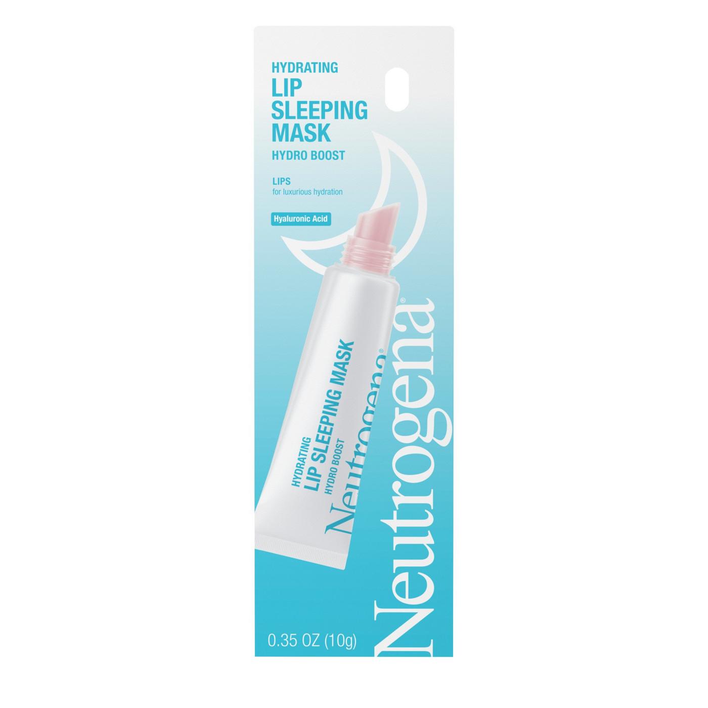 Neutrogena Hydro Boost Hydrating Clear Lip Sleeping Mask Tube; image 1 of 8