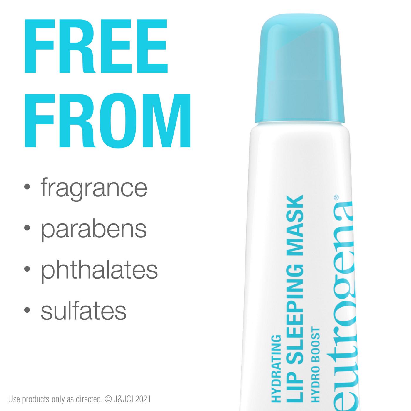 Neutrogena Hydro Boost Hydrating Clear Lip Sleeping Mask Tube; image 5 of 7