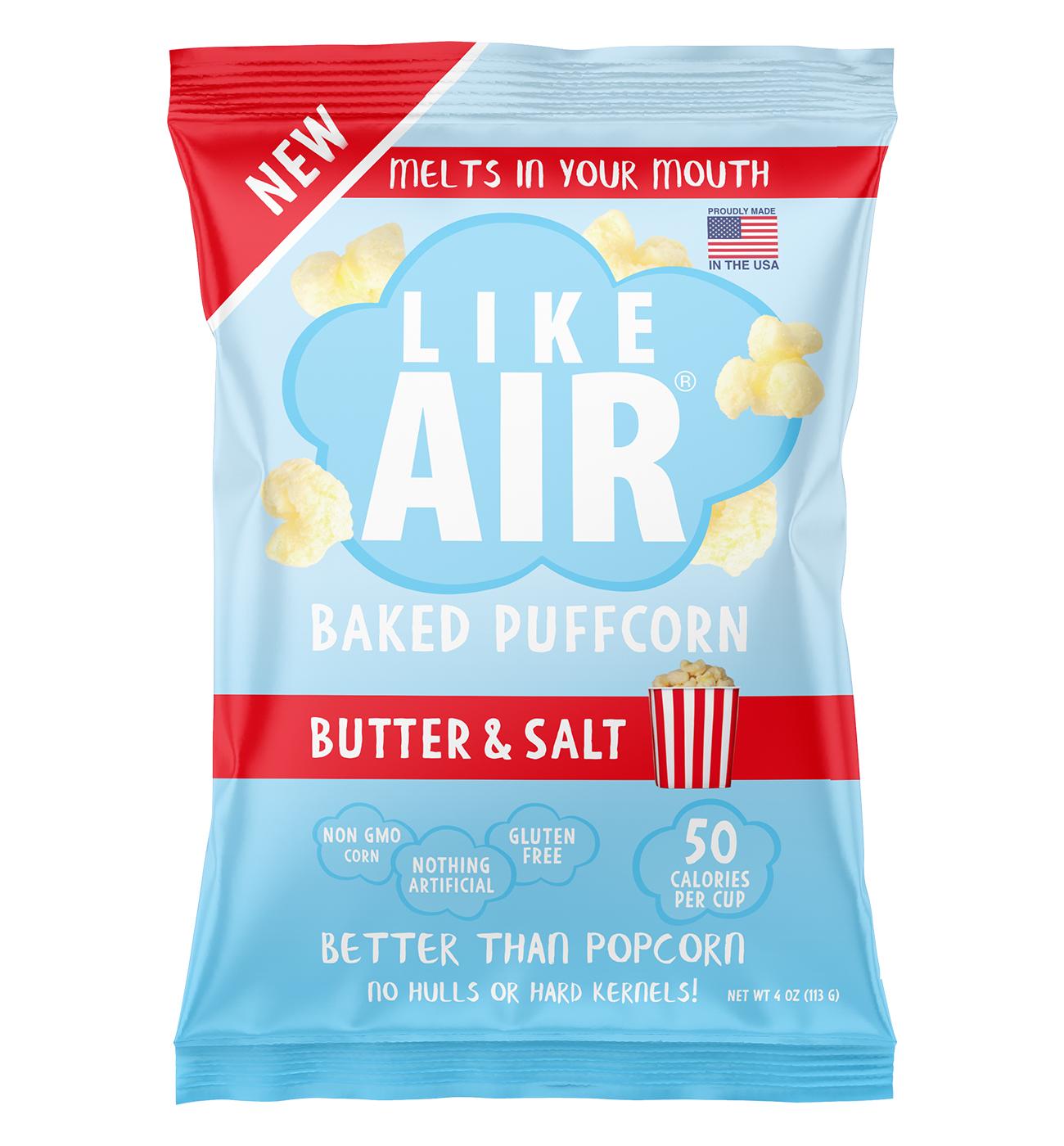 Like Air Baked Puffcorn - Butter & Salt; image 1 of 2