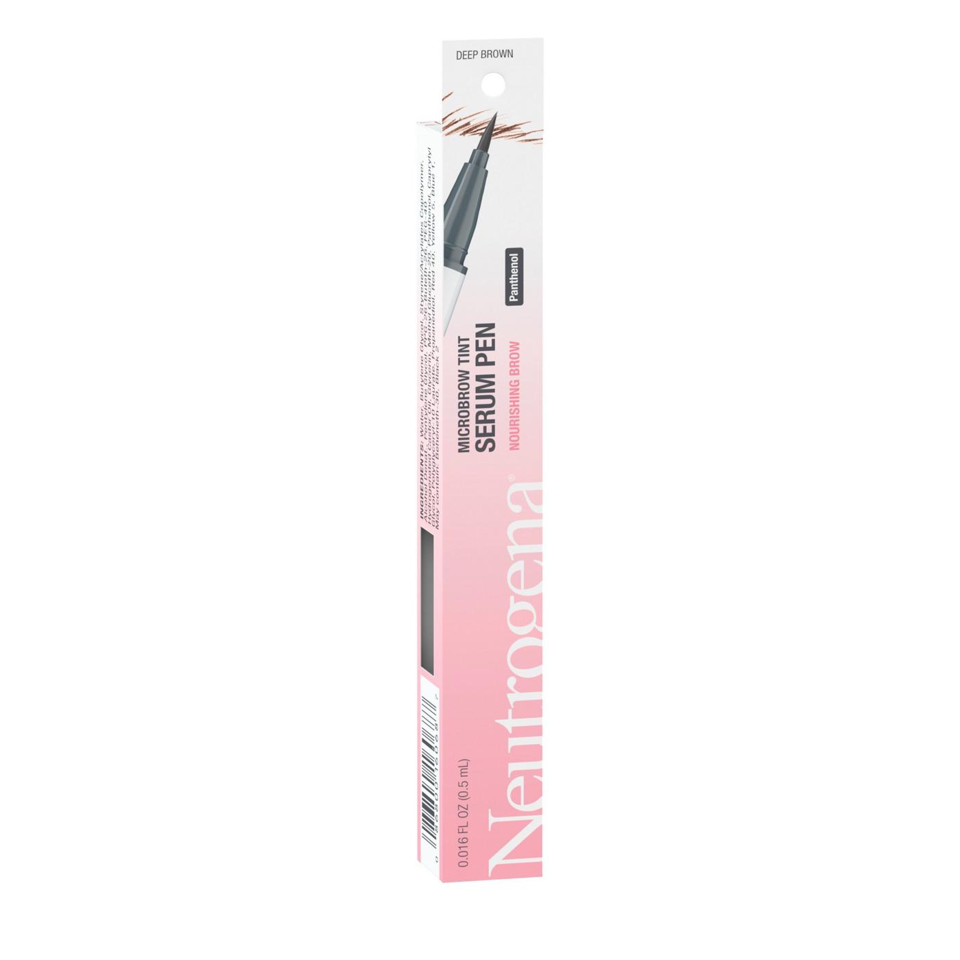 Neutrogena Microbrow Tinted Serum Eyebrow Pen - Deep Brown; image 7 of 8