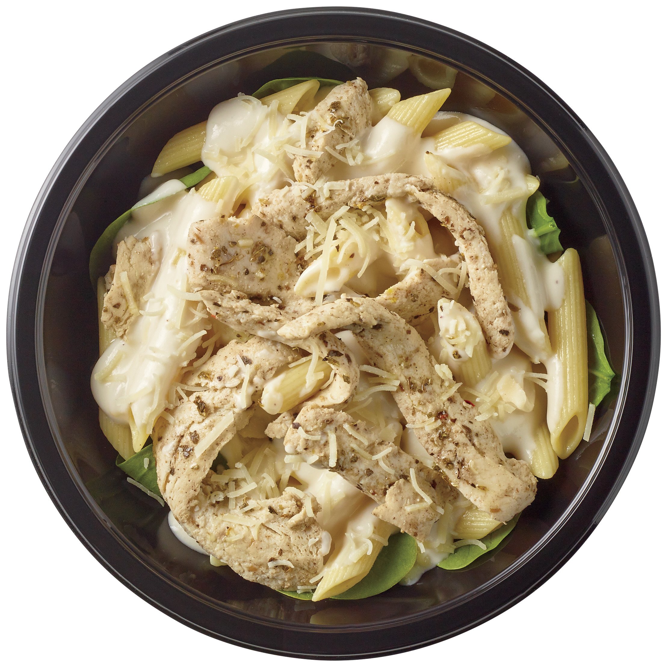 Meal Simple By H-E-B Plant-Based Chick'n Penne Alfredo Bowl - Shop ...