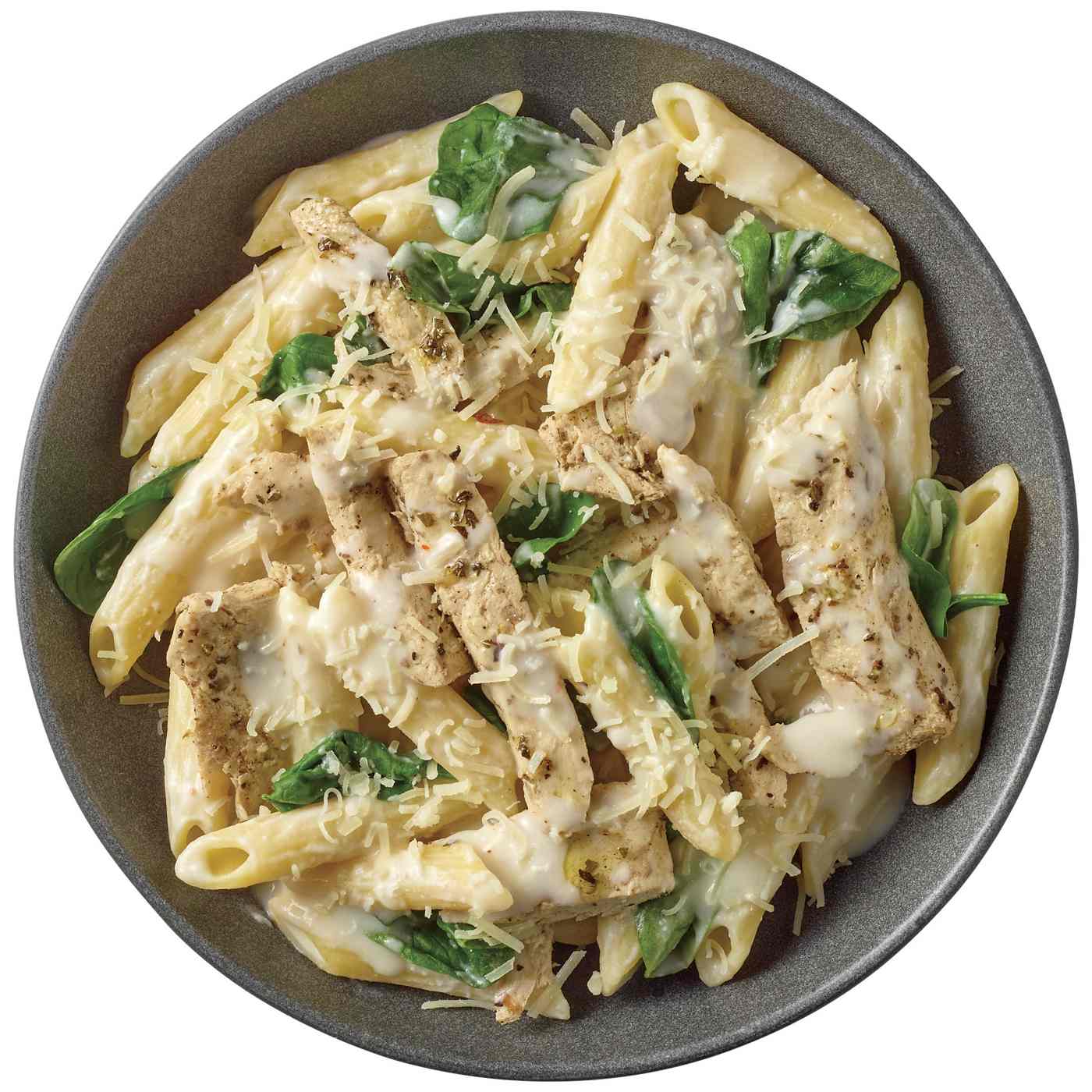 Meal Simple by H-E-B Plant-Based Chick'n Penne Alfredo Bowl; image 4 of 5