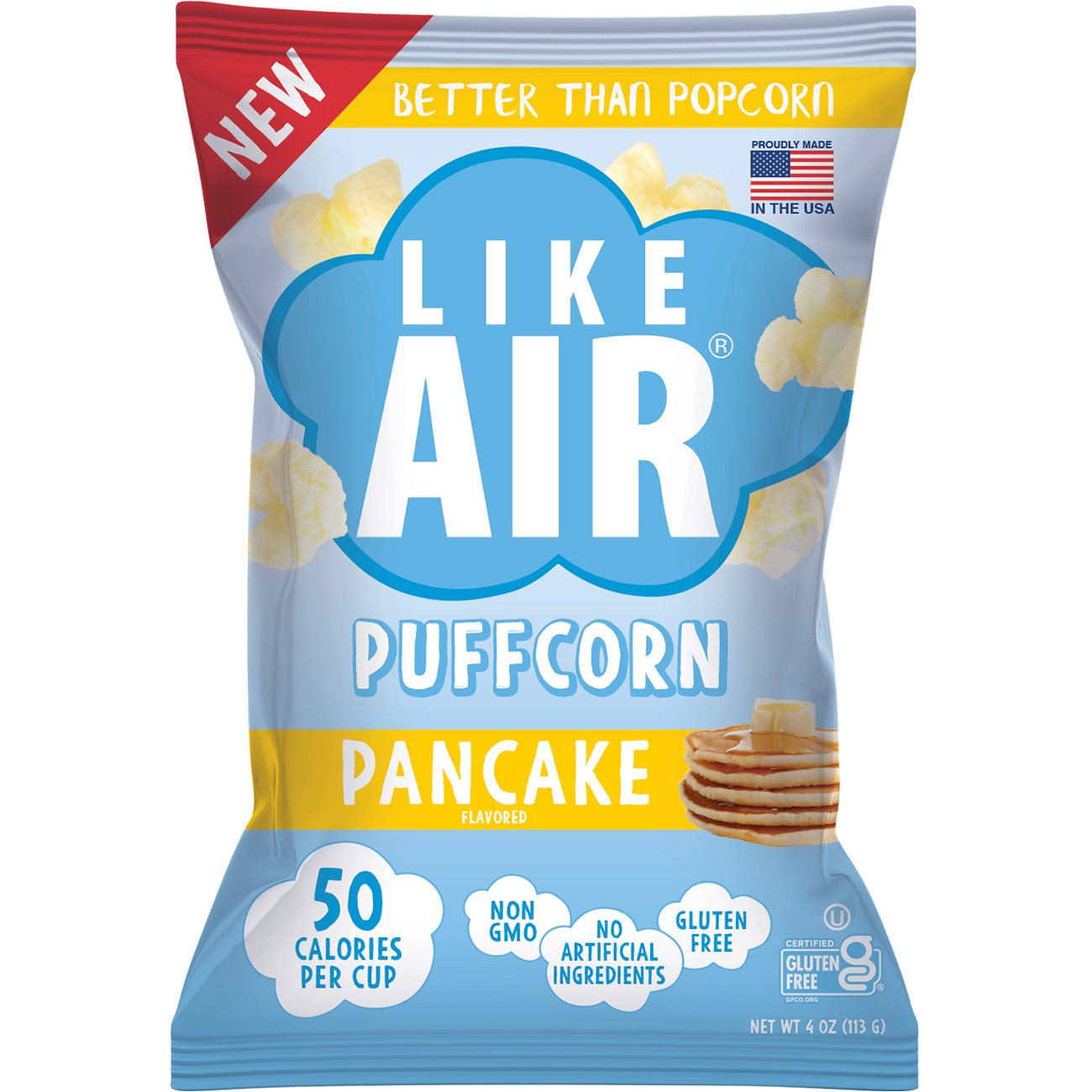 Like Air Baked Puffcorn Pancake Shop Chips at HEB