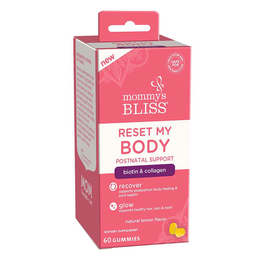 Mommys Bliss Reset My Body Postnatal Gummies Shop Breast Feeding Supplements At H E B 