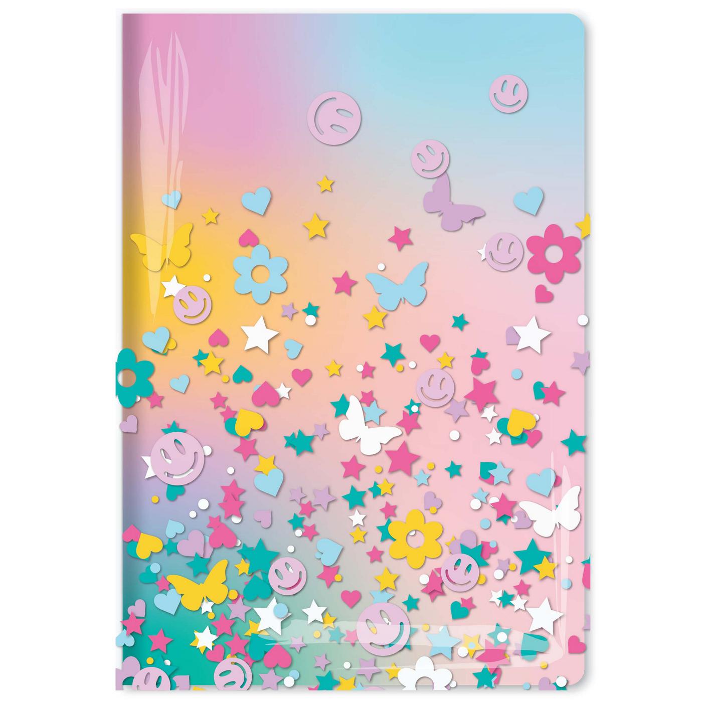 C.R. Gibson Sprinkles Poly Lined Journal; image 1 of 3
