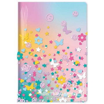 C.R. Gibson Sprinkles Poly Lined Journal
