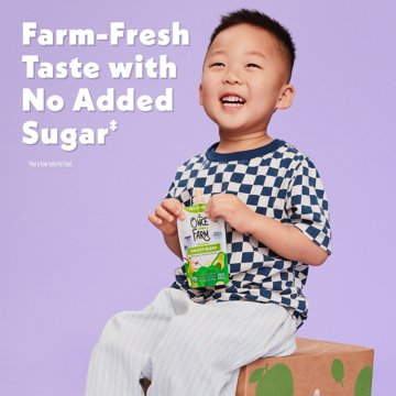 Once Upon a Farm Organic Smart Blend Pouch - Bananas for Apples & Greens