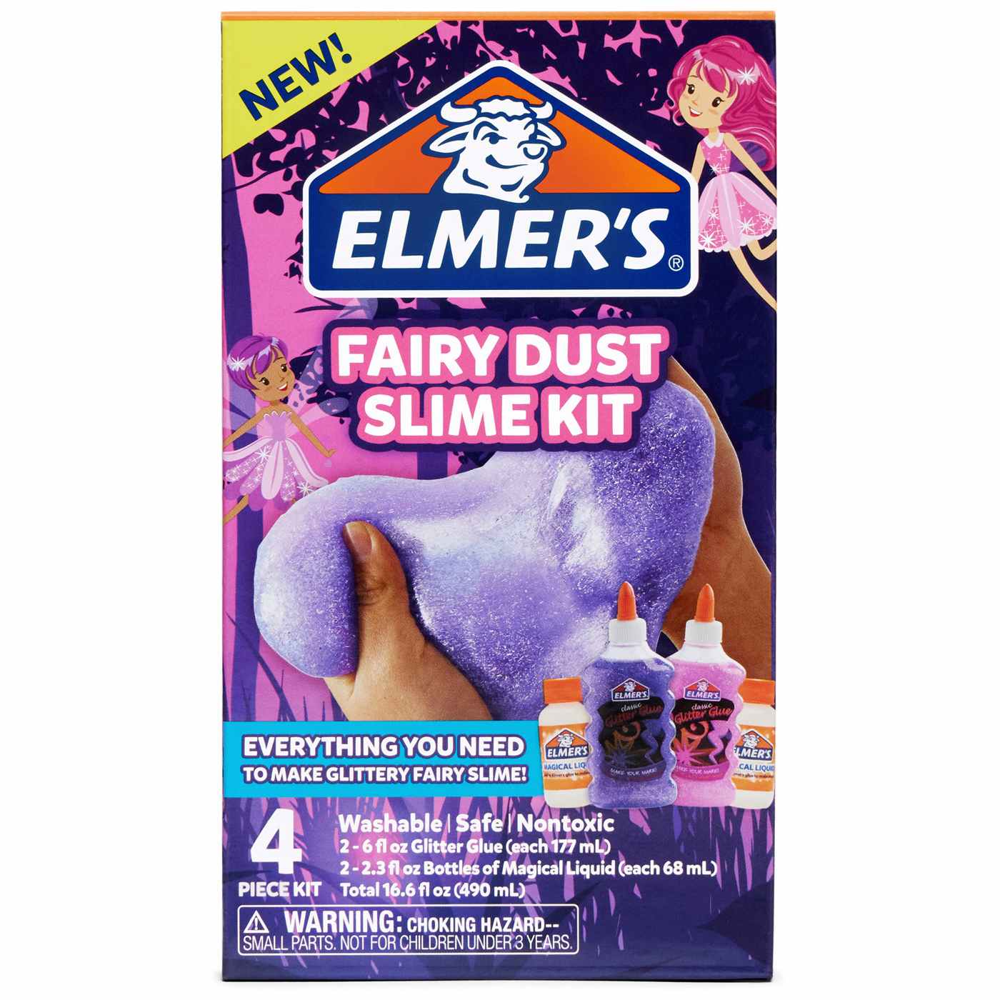 Elmer's Fairy Dust Slime Kit; image 1 of 2