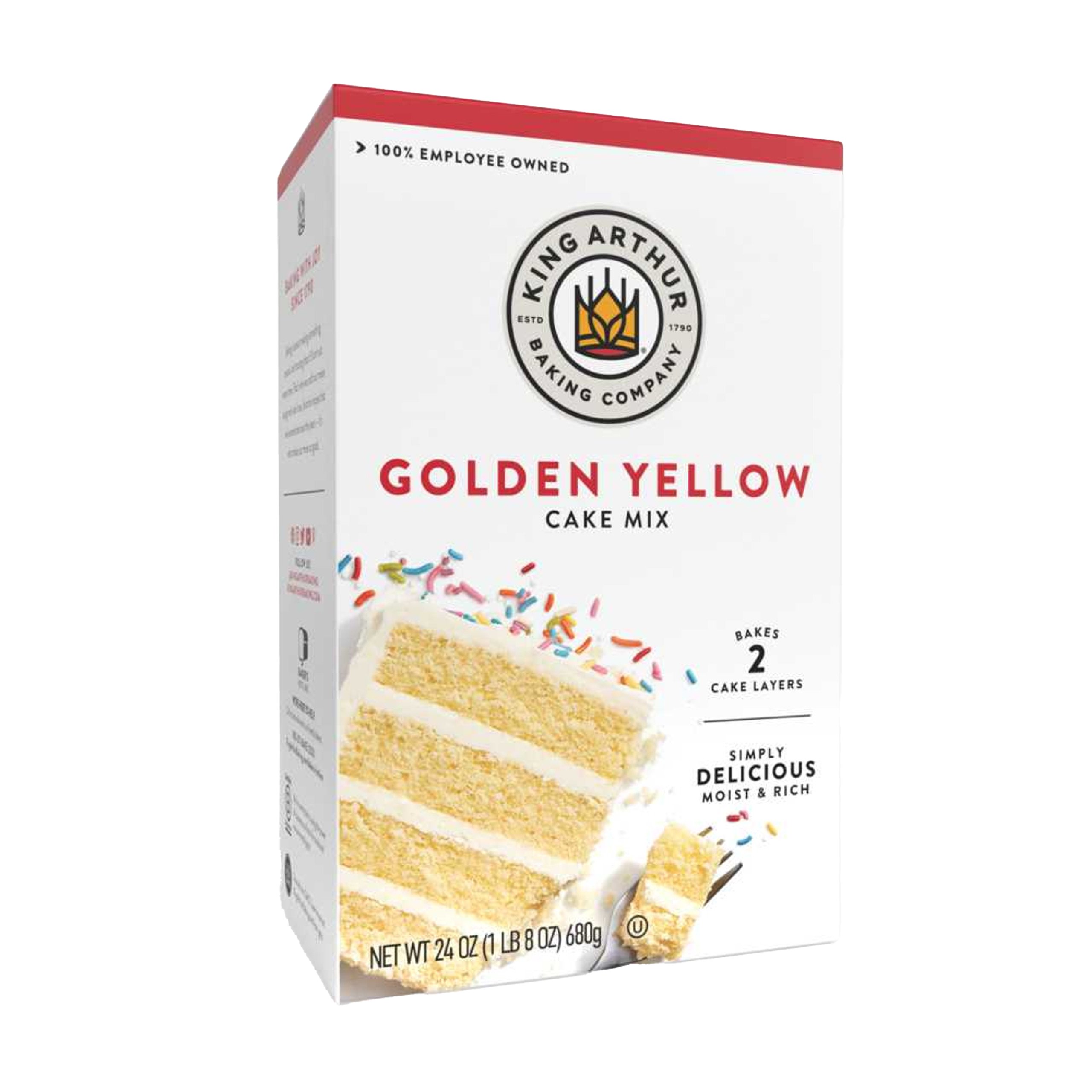 Birch & Meadow 1 Gallon of Gluten-Free Vanilla Yellow Cake Mix, Easy to Make, Light & Fluffy
