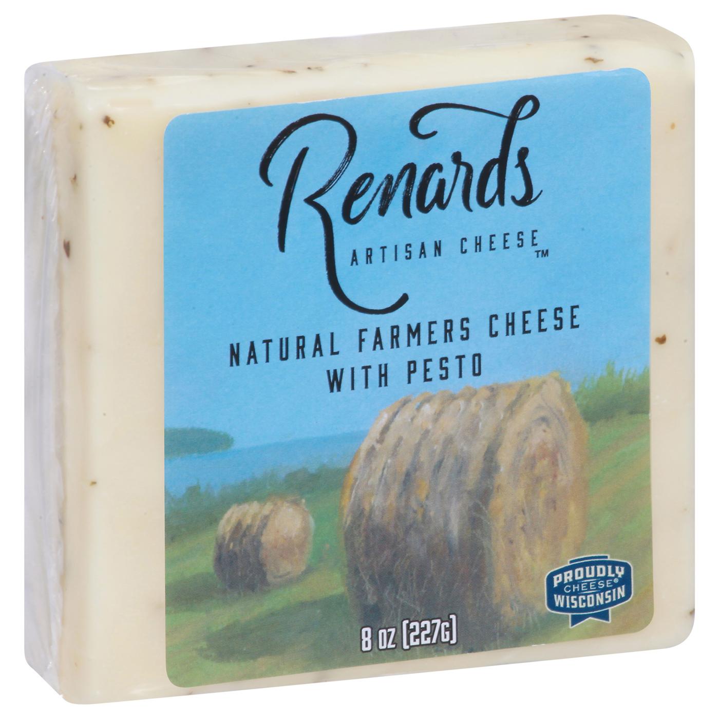 Renard's Artisan Cheese Natural Farmers Cheese with Pesto; image 2 of 3
