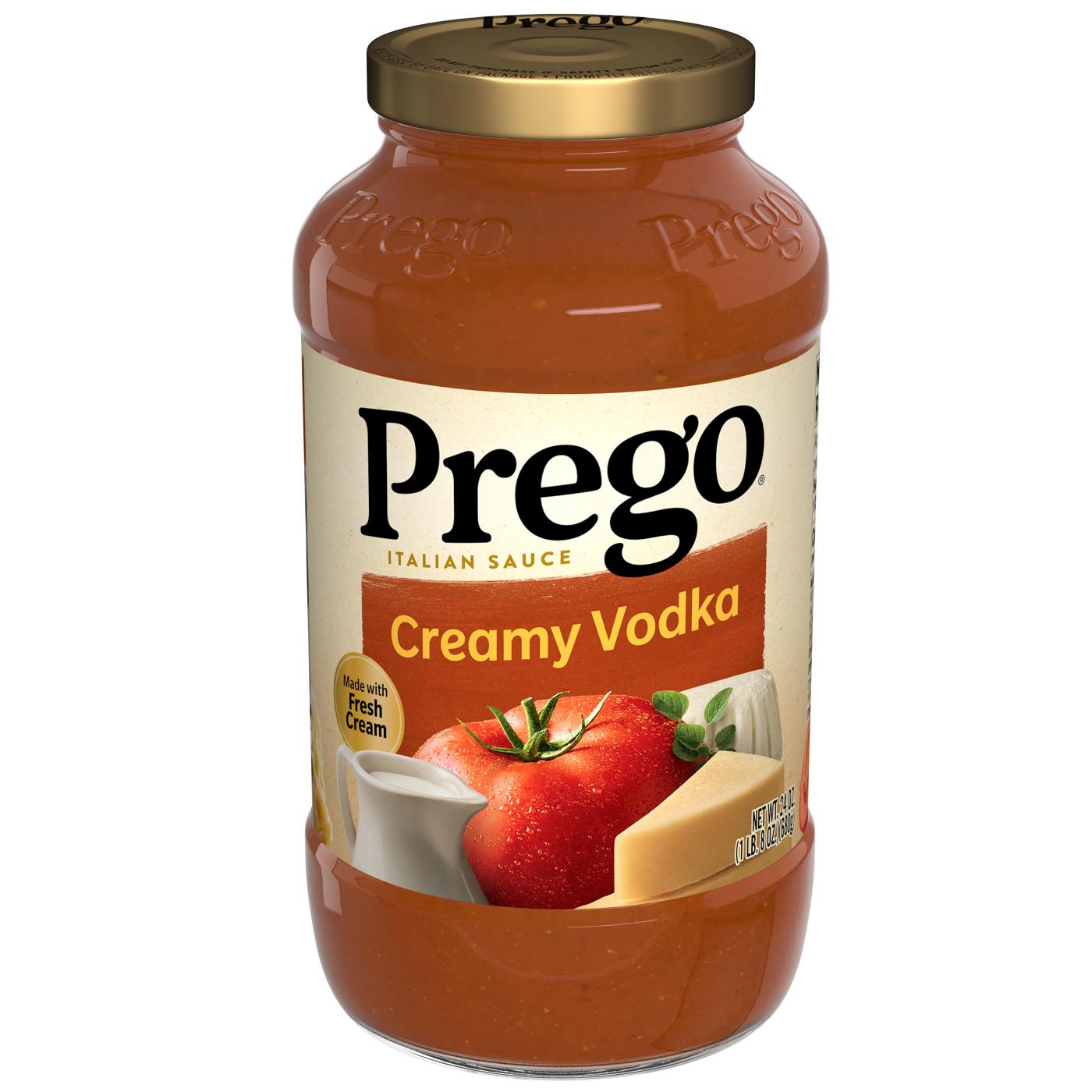 Prego Creamy Vodka Sauce; image 1 of 9