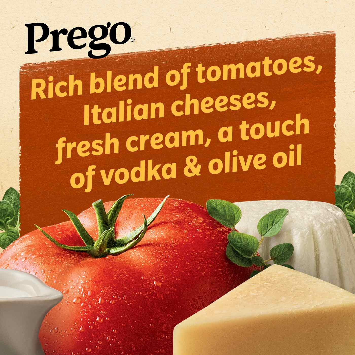 Prego Creamy Vodka Sauce; image 5 of 9