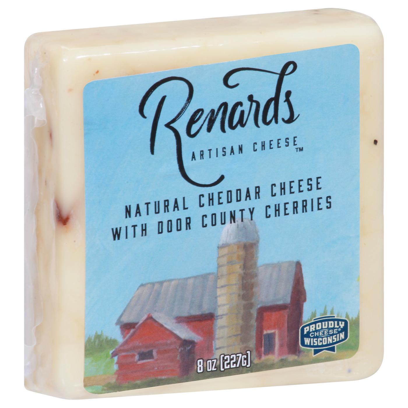 Renard's Artisan Cheese Natural Cheddar Cheese with Door County Cherries; image 3 of 3