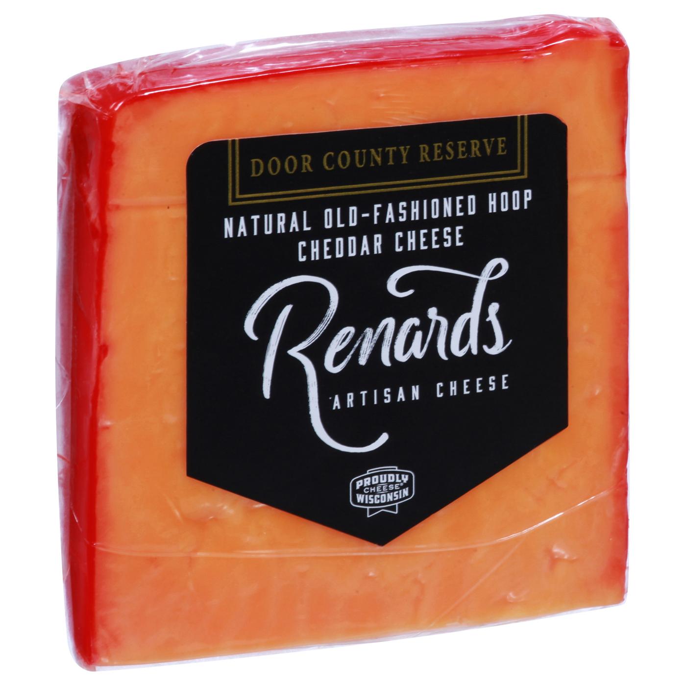 Renard's Artisan Cheese Natural Old-Fashioned Hoop Cheddar Cheese; image 2 of 3