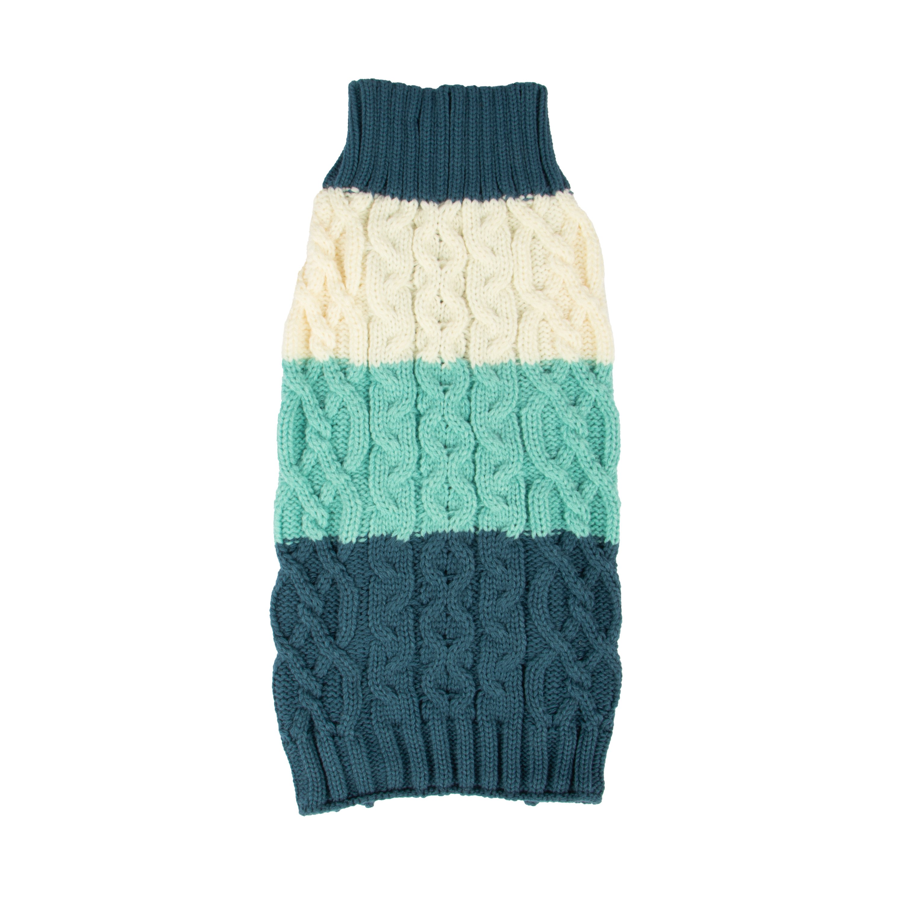 Simply Dog Block Cable Knit Sweater Medium Shop Clothes at HEB