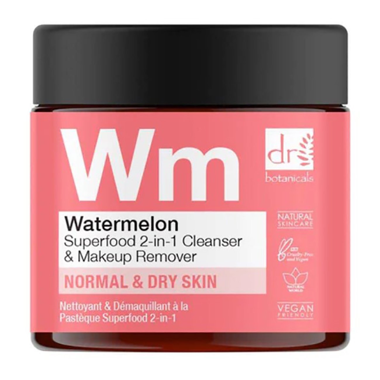 Dr. Botanicals Watermelon Superfood 2in1 Cleanser & Makeup Remover