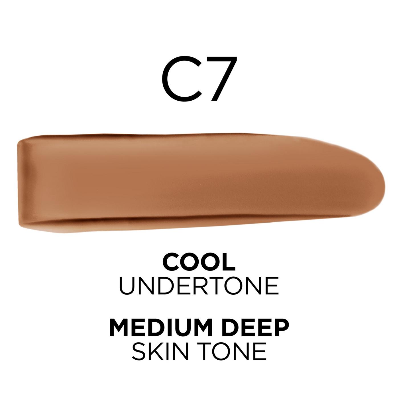 L'Oréal Paris True Match Super-Blendable Liquid Foundation - C7 Cool Medium Deep; image 7 of 8