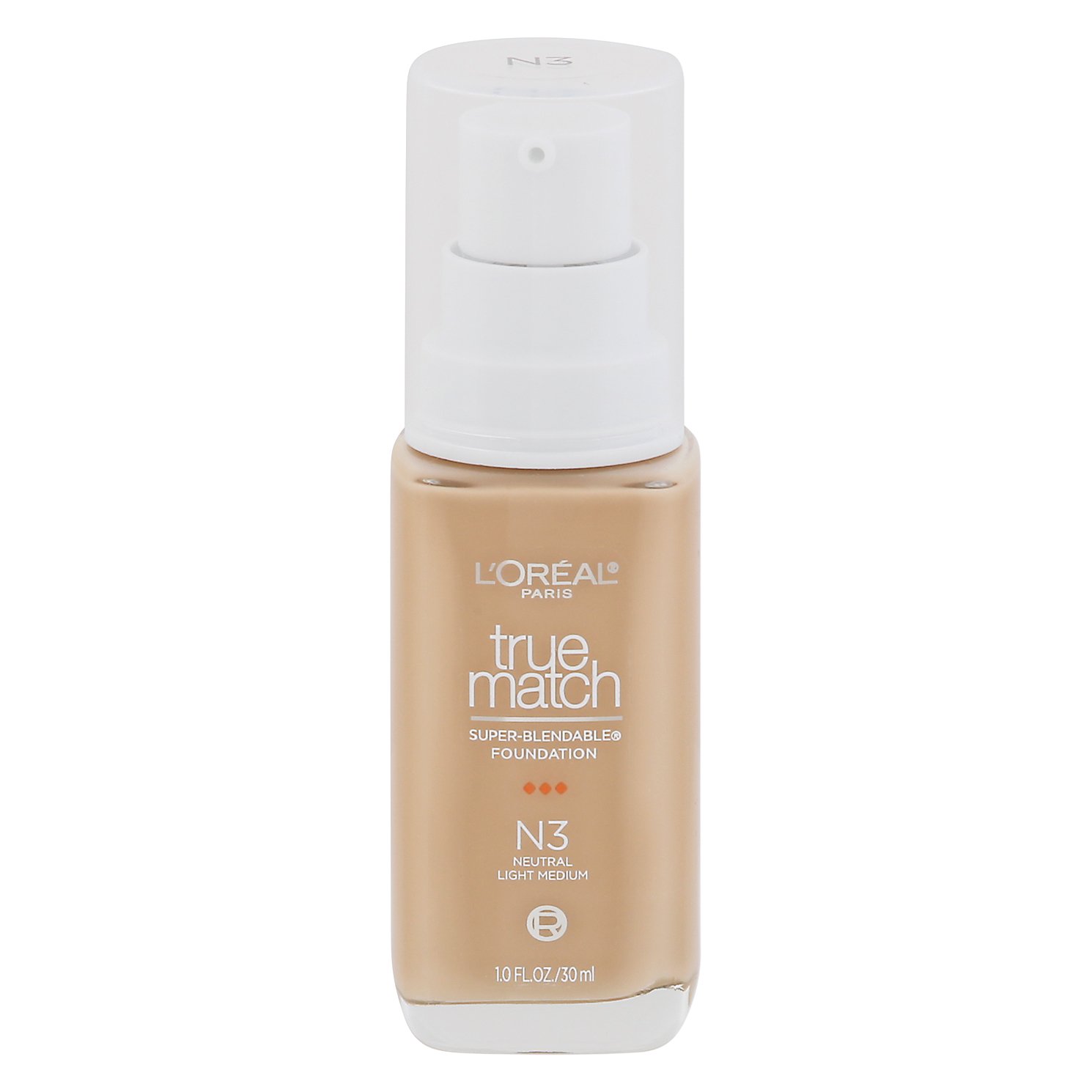 L'Oréal Paris True Match Super-Blendable Liquid Foundation - N3 Neutral ...