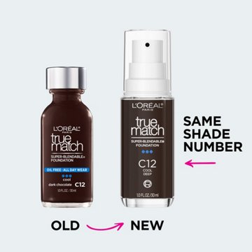 L'Oréal Paris True Match Super-Blendable Liquid Foundation - N11 Neutral Deep