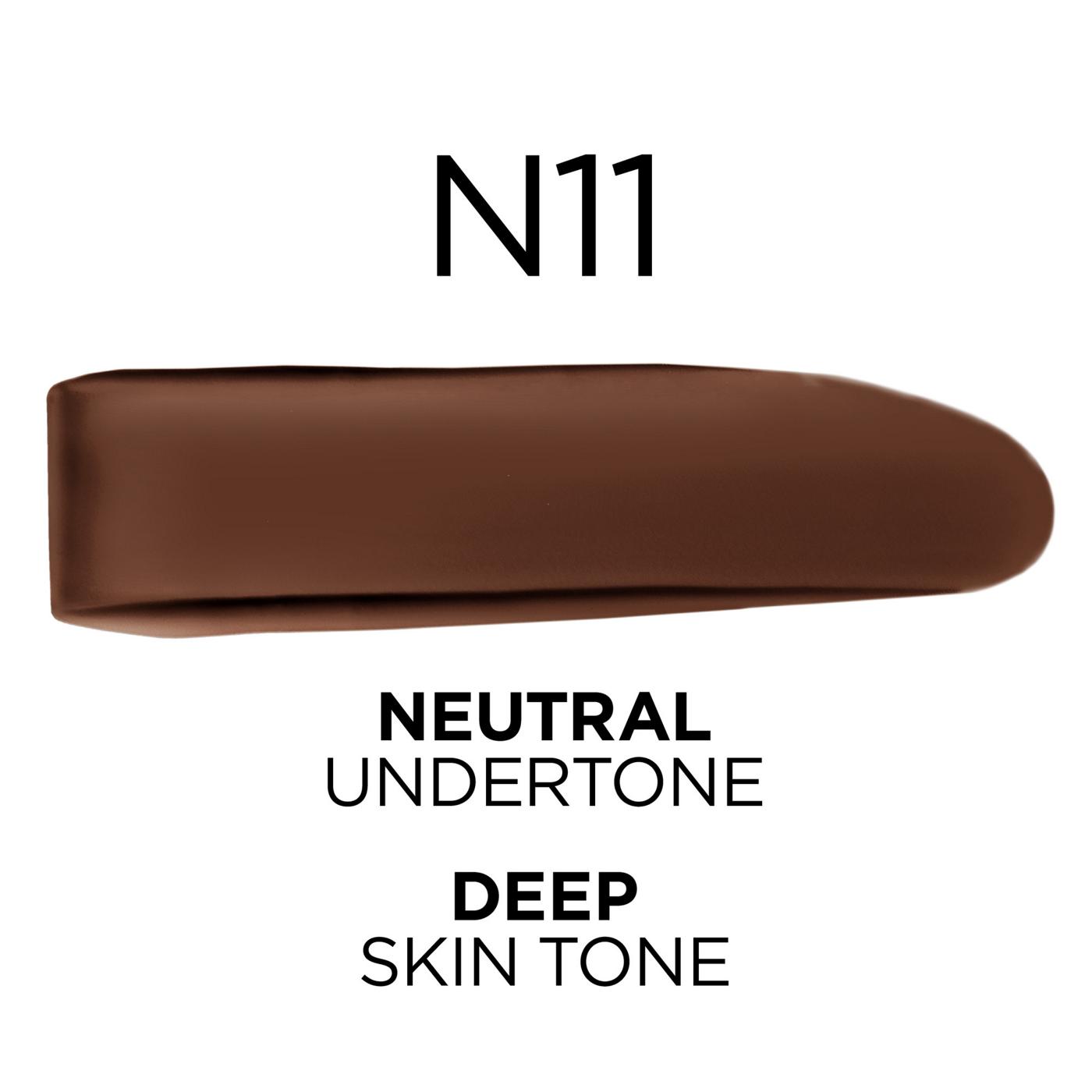 L'Oréal Paris True Match Super-Blendable Liquid Foundation - N11 Neutral Deep; image 7 of 8