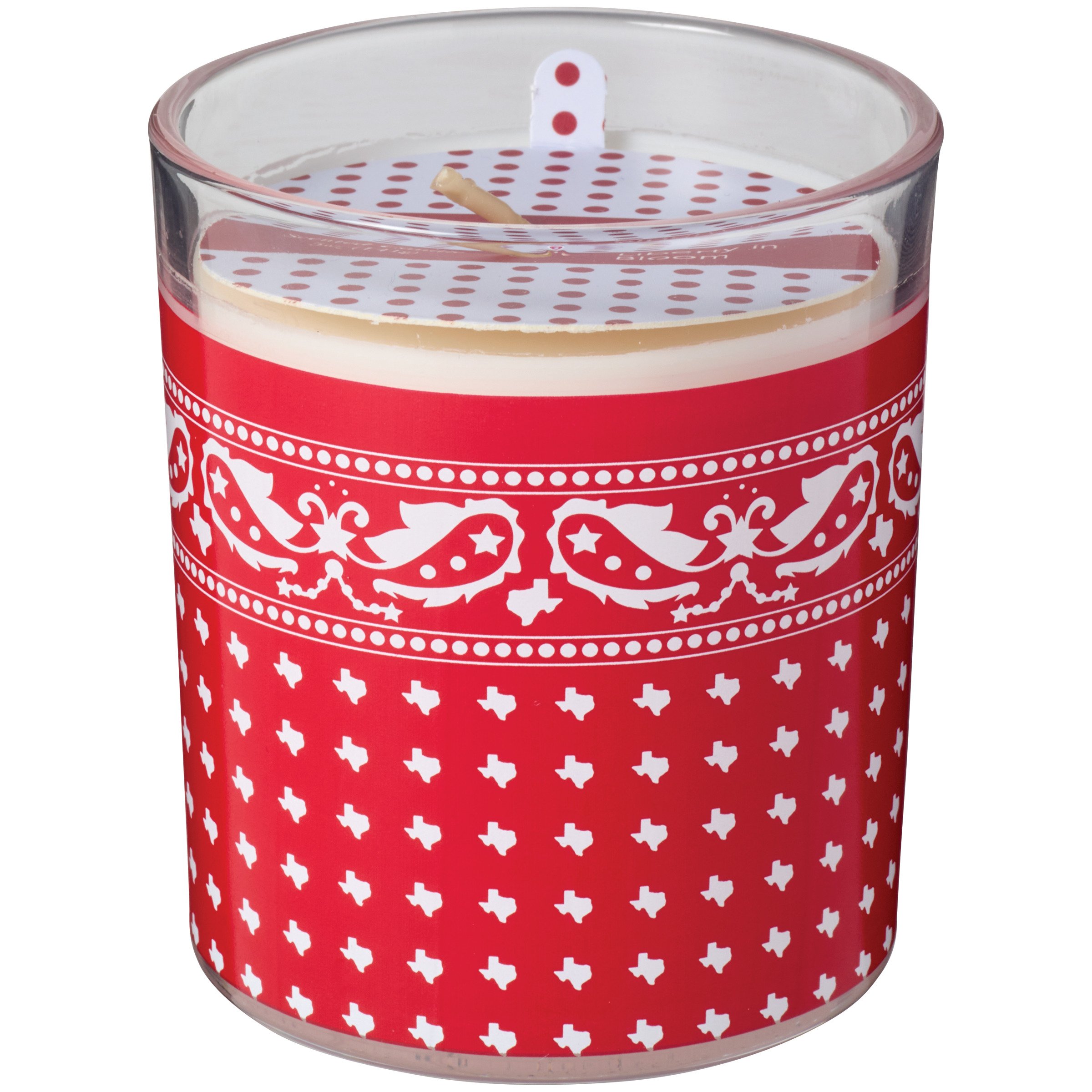 Destination Holiday Liberty In Bloom Scented Texas Bandana Summer Red