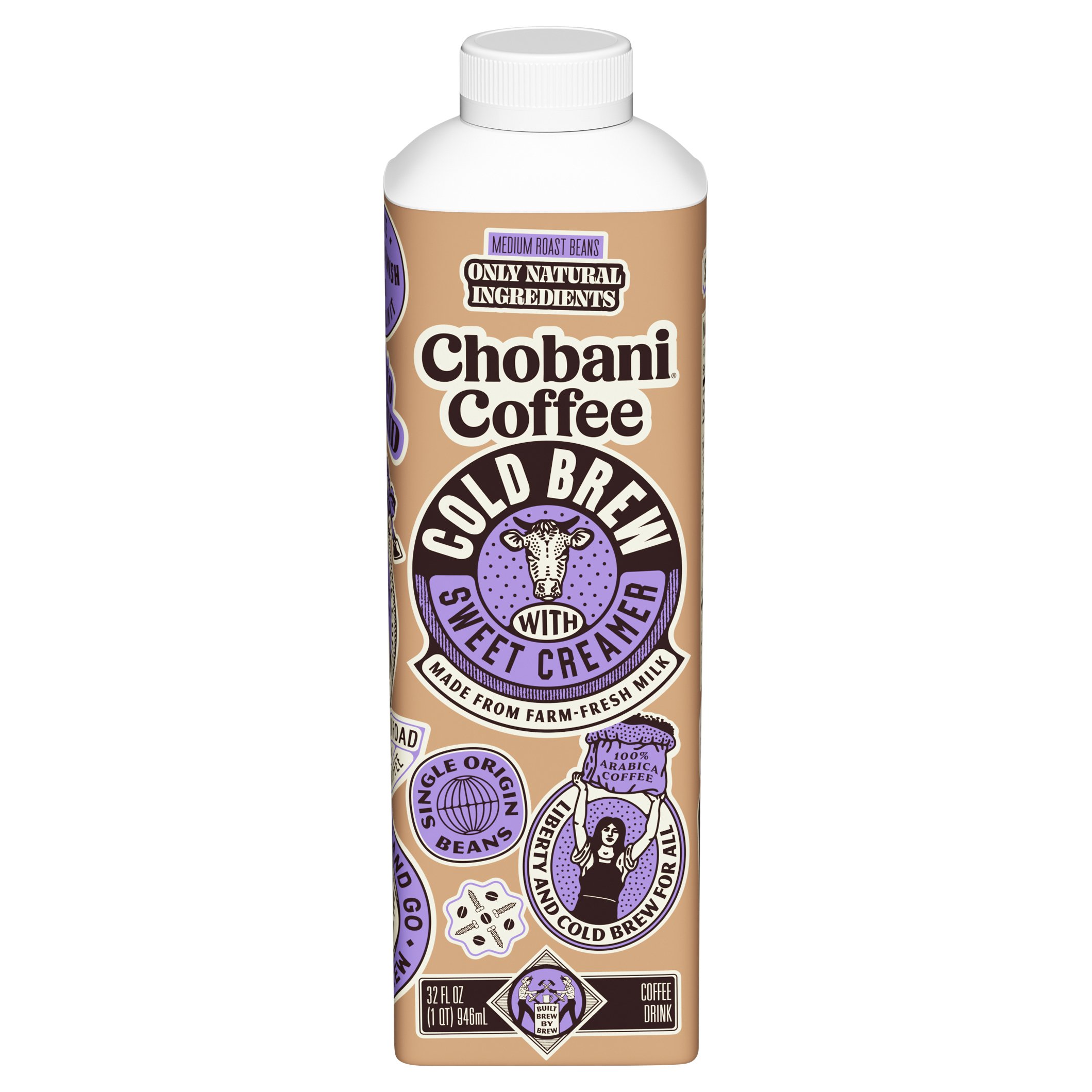 Chobani Cold Brew Coffee with Sweet Creamer Shop Coffee at HEB