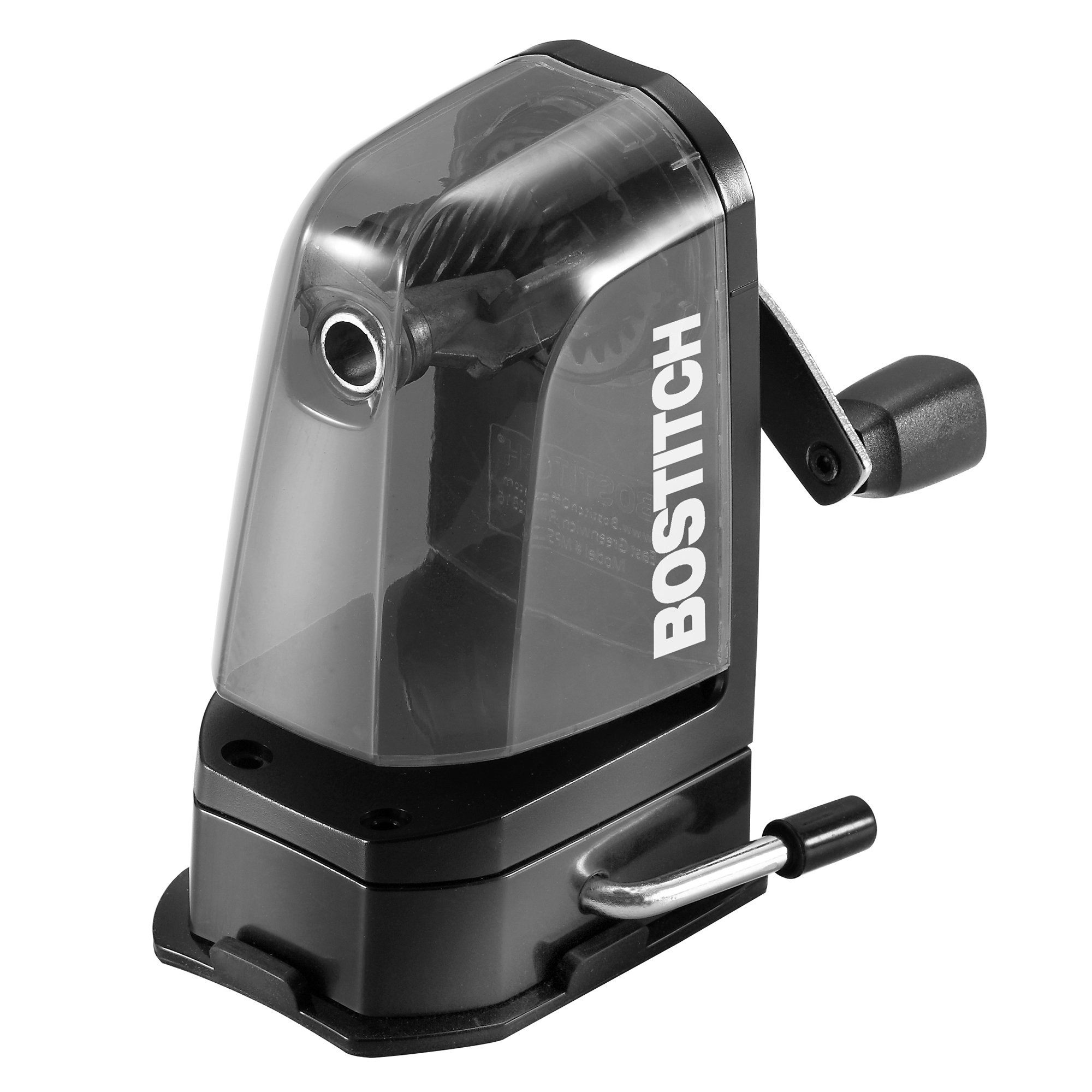 Bostitch MultiMount Manual Pencil Sharpener Black Shop Tools
