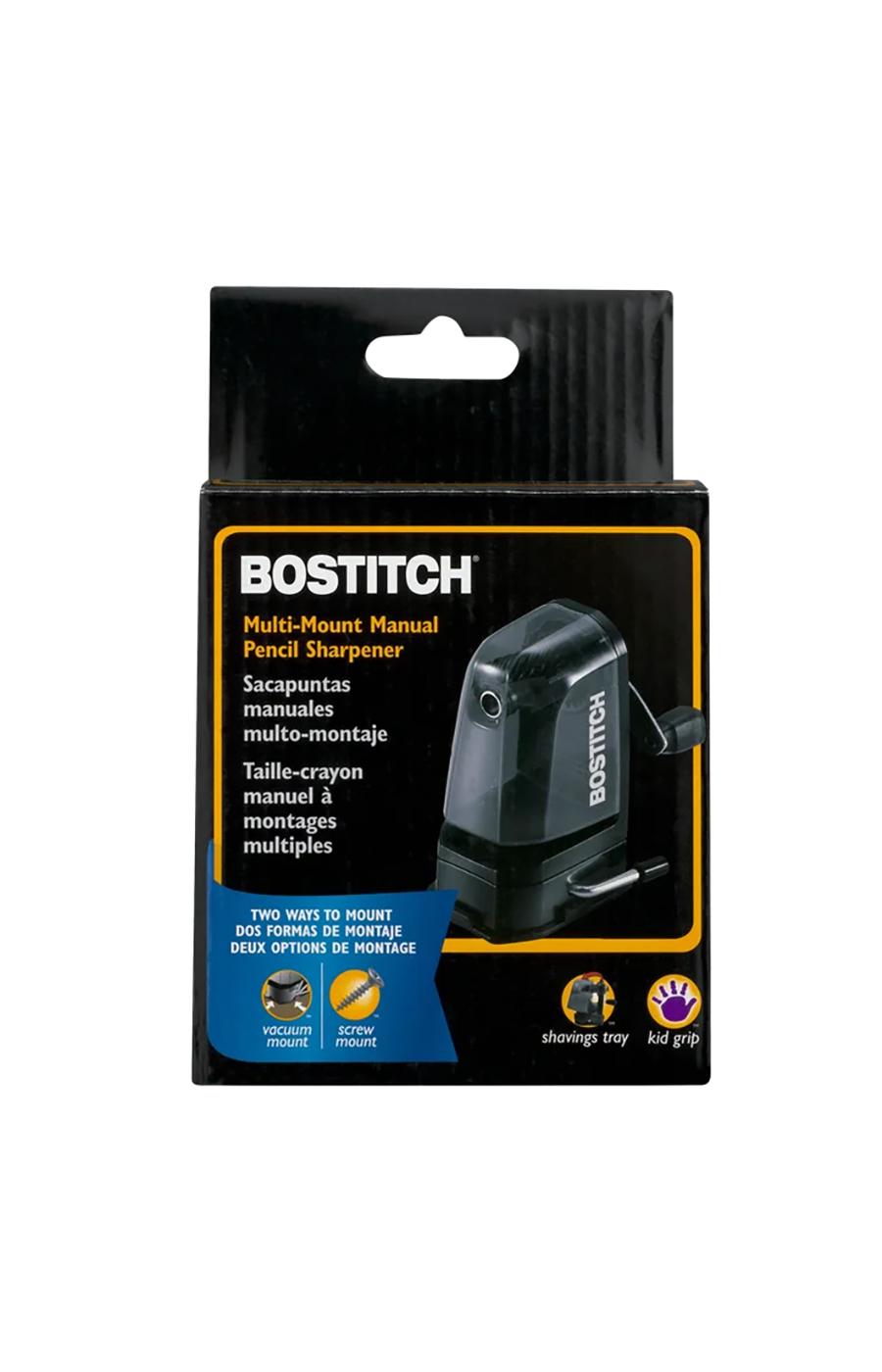 Bostitch Multi-Mount Manual Pencil Sharpener - Black; image 2 of 2