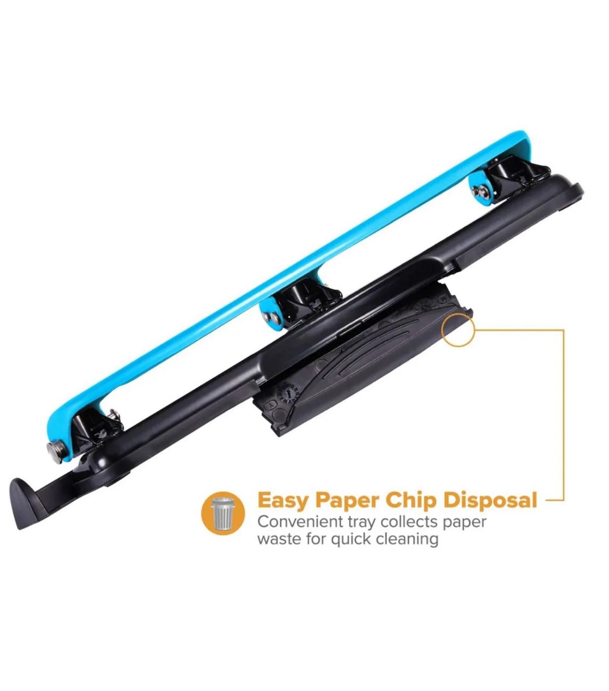 Bostitch EZ Squeeze 3 Hole Punch - Blue; image 2 of 3