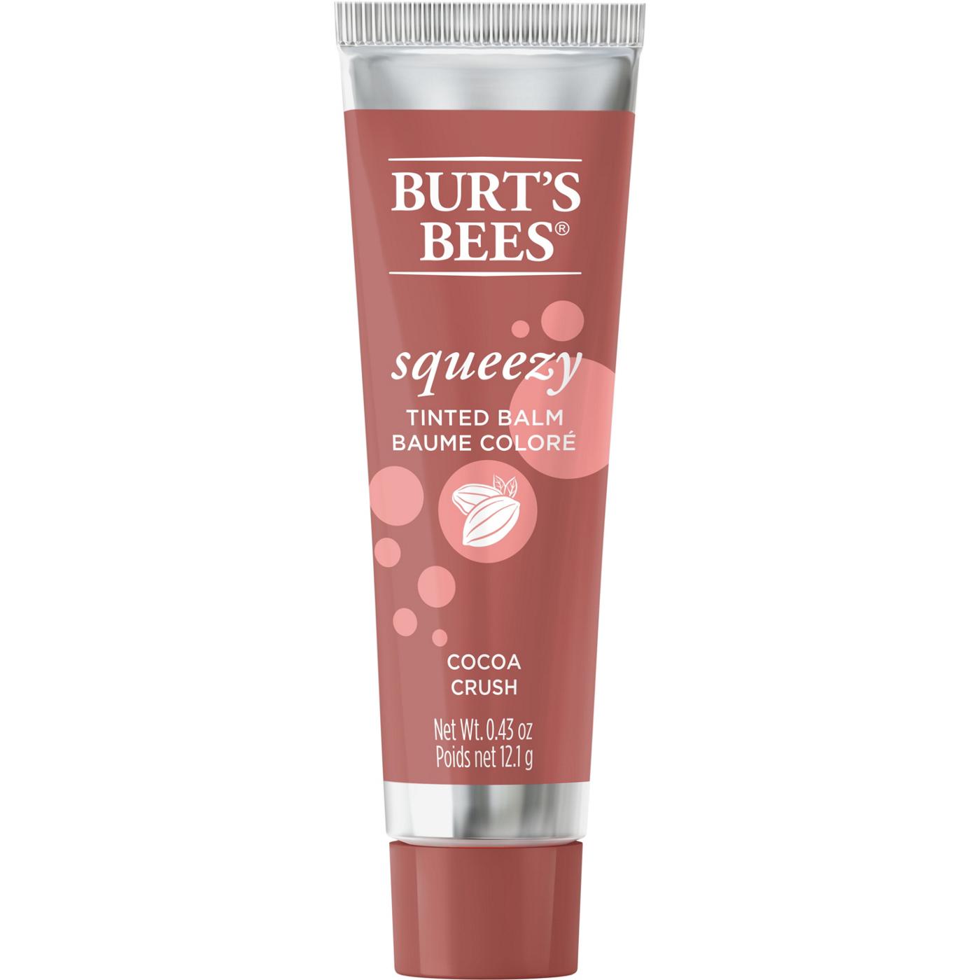 Burt's Bees Squeezy Tinted Lip Balm - Cocoa Crush; image 5 of 5