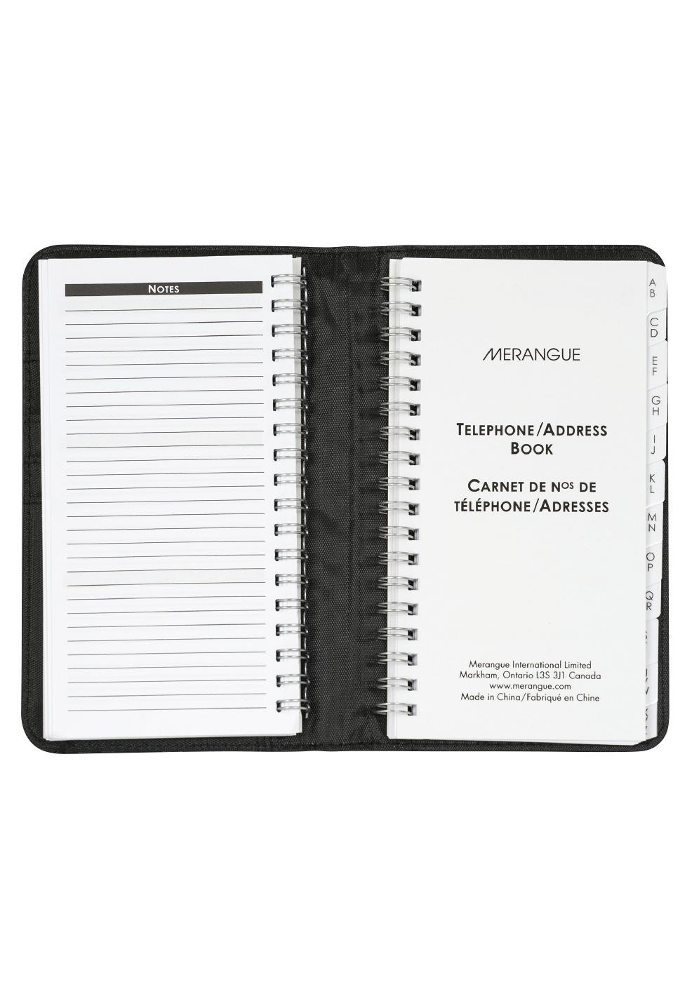 Merangue Undated Weekly/Monthly Planner - Black; image 2 of 3