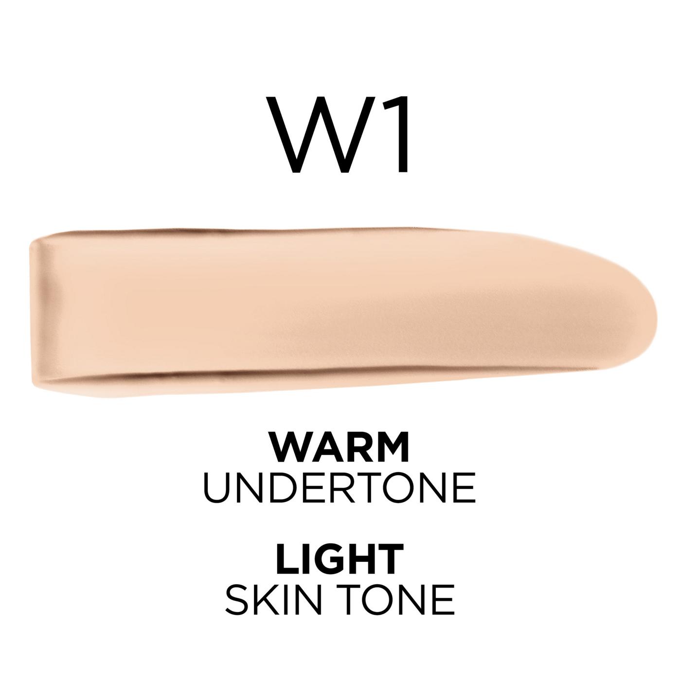 L'Oréal Paris True Match Super-Blendable Liquid Foundation - W1 Warm Light; image 7 of 8