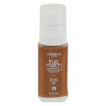 L'Oréal Paris True Match Super-Blendable Liquid Foundation - W10 Warm Deep