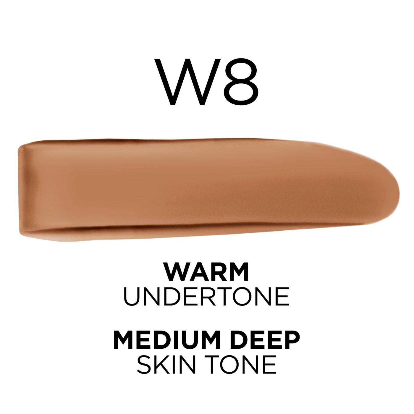 L'Oréal Paris True Match Super-Blendable Liquid Foundation - W8 Warm Medium Deep; image 7 of 8