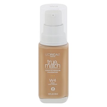 L'Oréal Paris True Match Super-Blendable Liquid Foundation - W4 Warm Light Medium