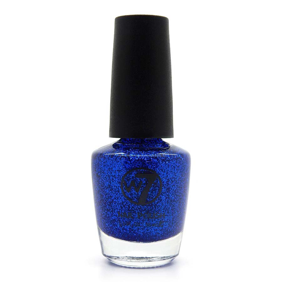 W7 Nail Polish Blue Dazzle Shop Nail Polish at HEB