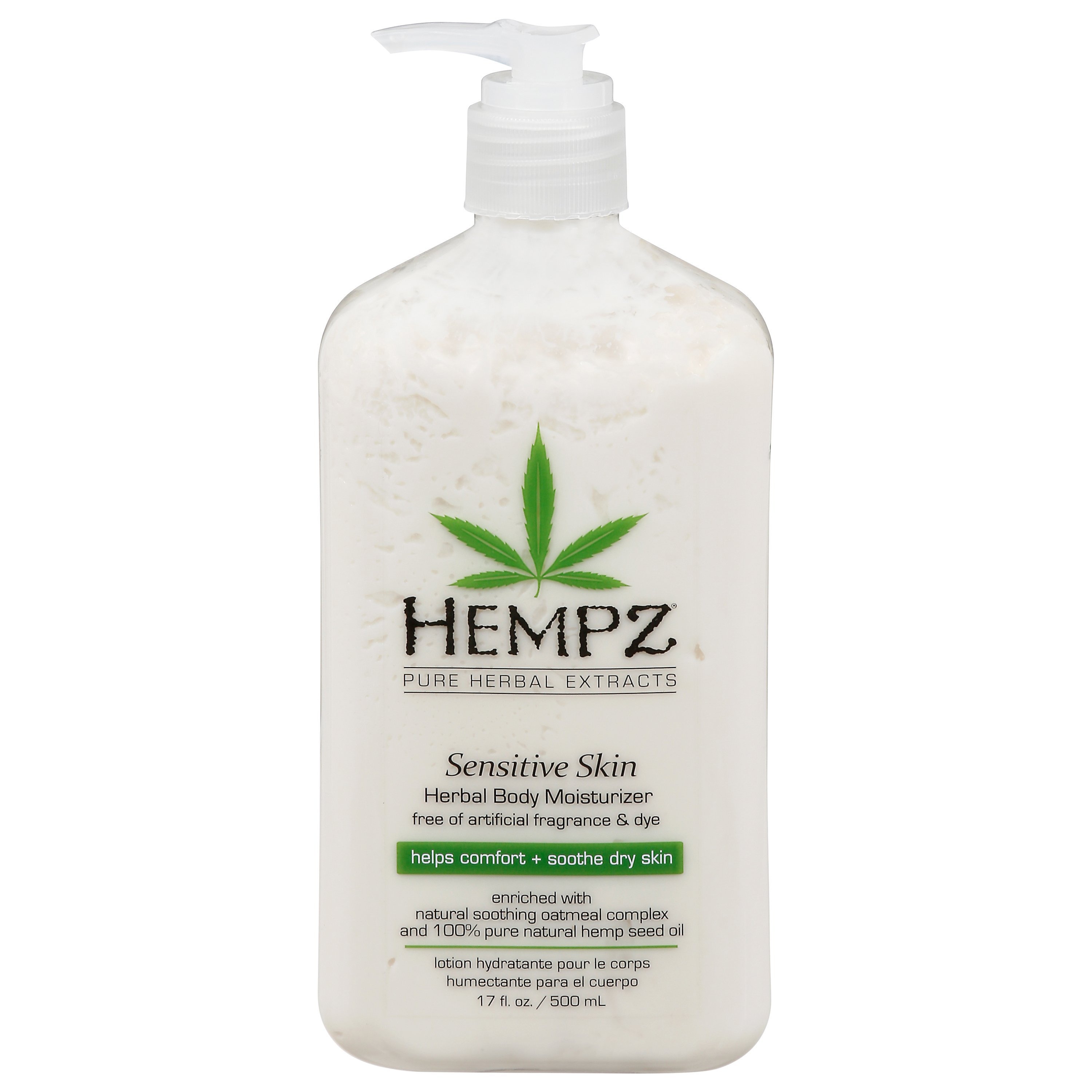 Hempz Sensitive Skin Herbal Body Moisturizer Shop Body Lotion At H E B 2978