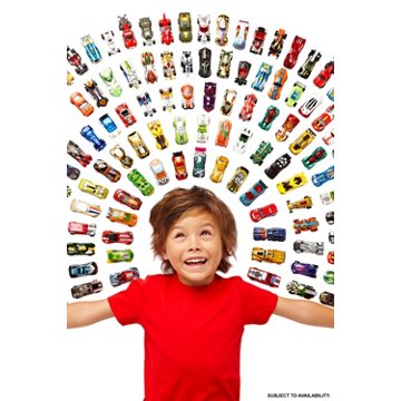 Hot Wheels Die Cast 1:64 Scale Vehicle Pack, 20 ct