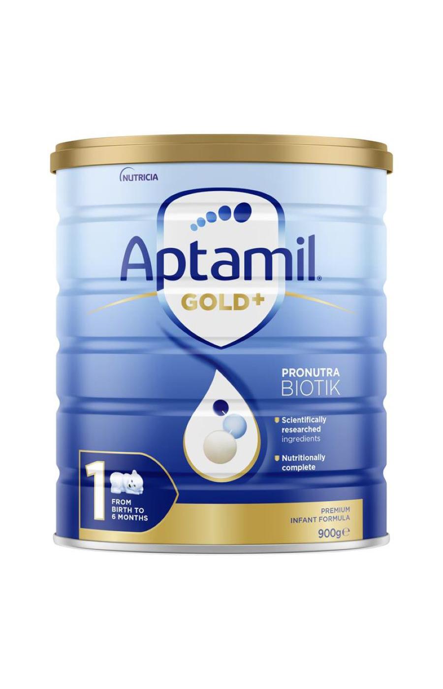 Aptamil Gold +1 Premium 幼児用粉ミルク 0-6ヶ月 2缶 Aptamil Gold+ Premium Infant Formula - Stage 1 - Shop