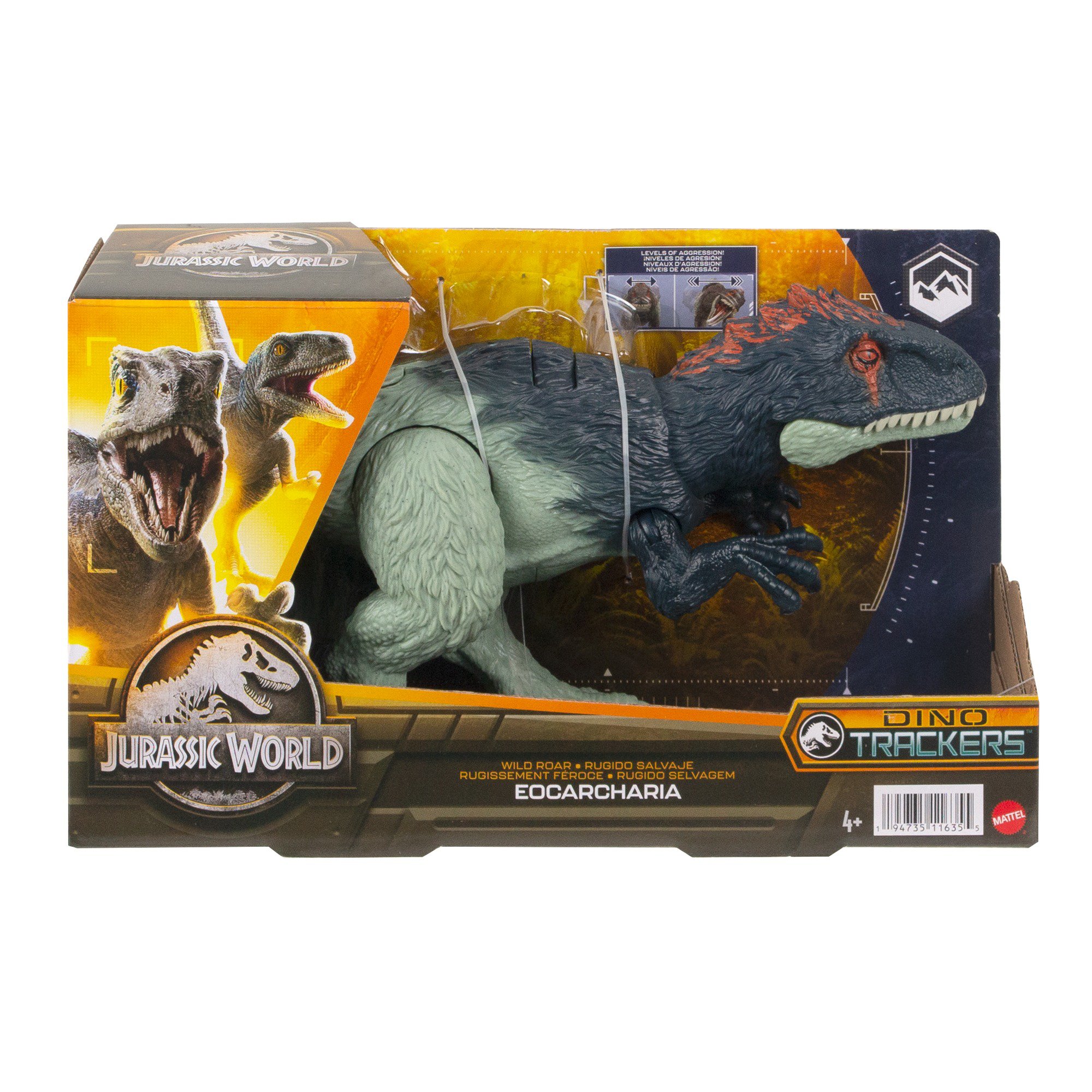 Jurassic World Dominion Wild Roar Dino Trackers Assorted