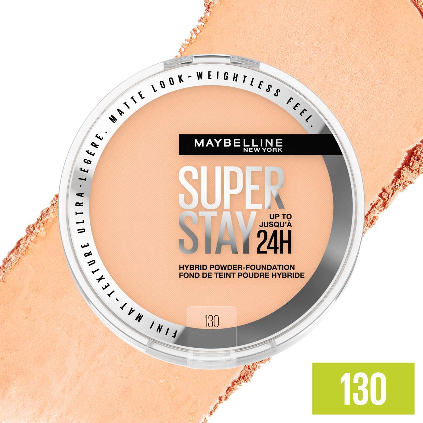 Maybelline Super Stay 24HR Hybrid Powder Foundation - 130; image 12 of 12