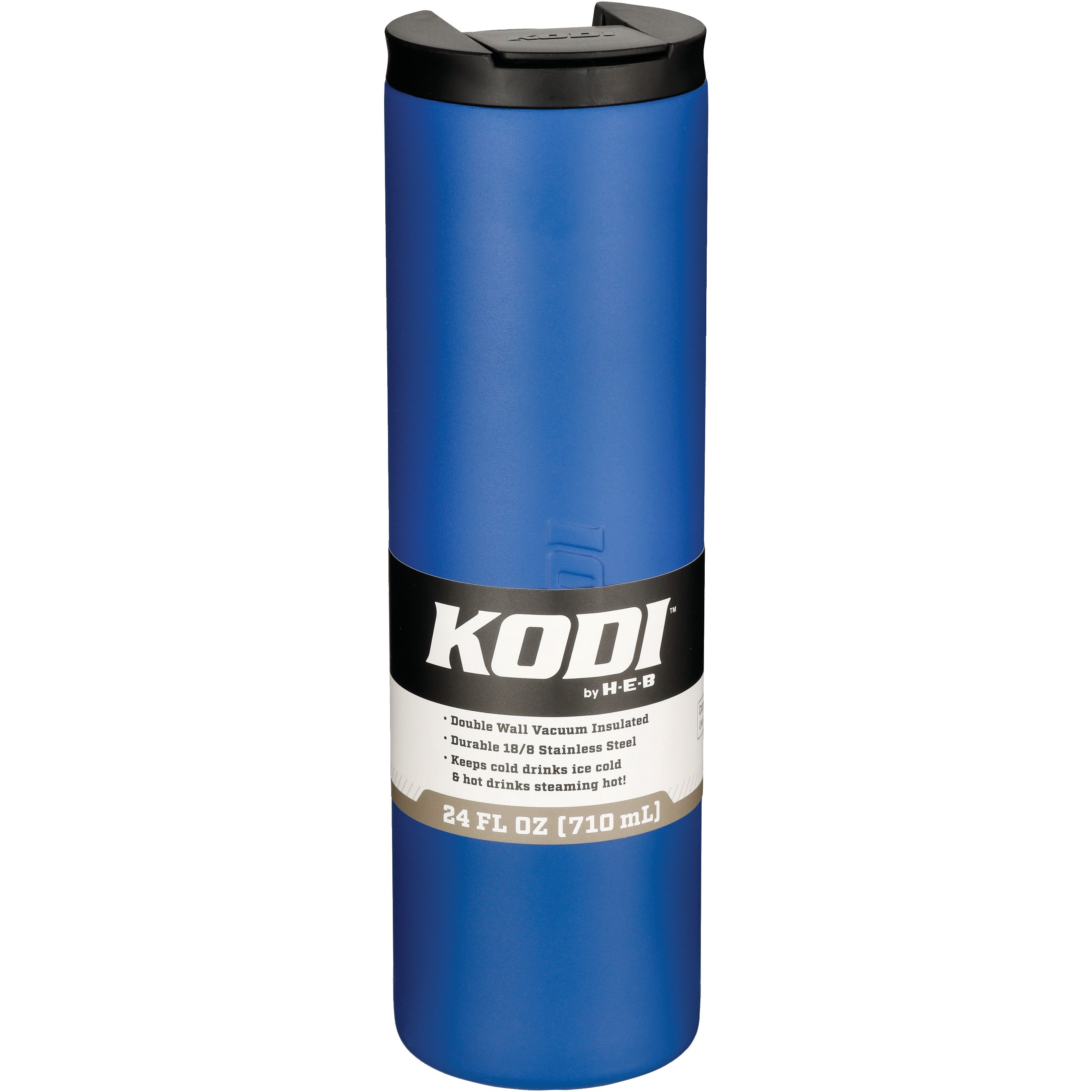 KODI By H-E-B Stainless Steel Travel Mug - Cobalt Blue - Shop Cups ...