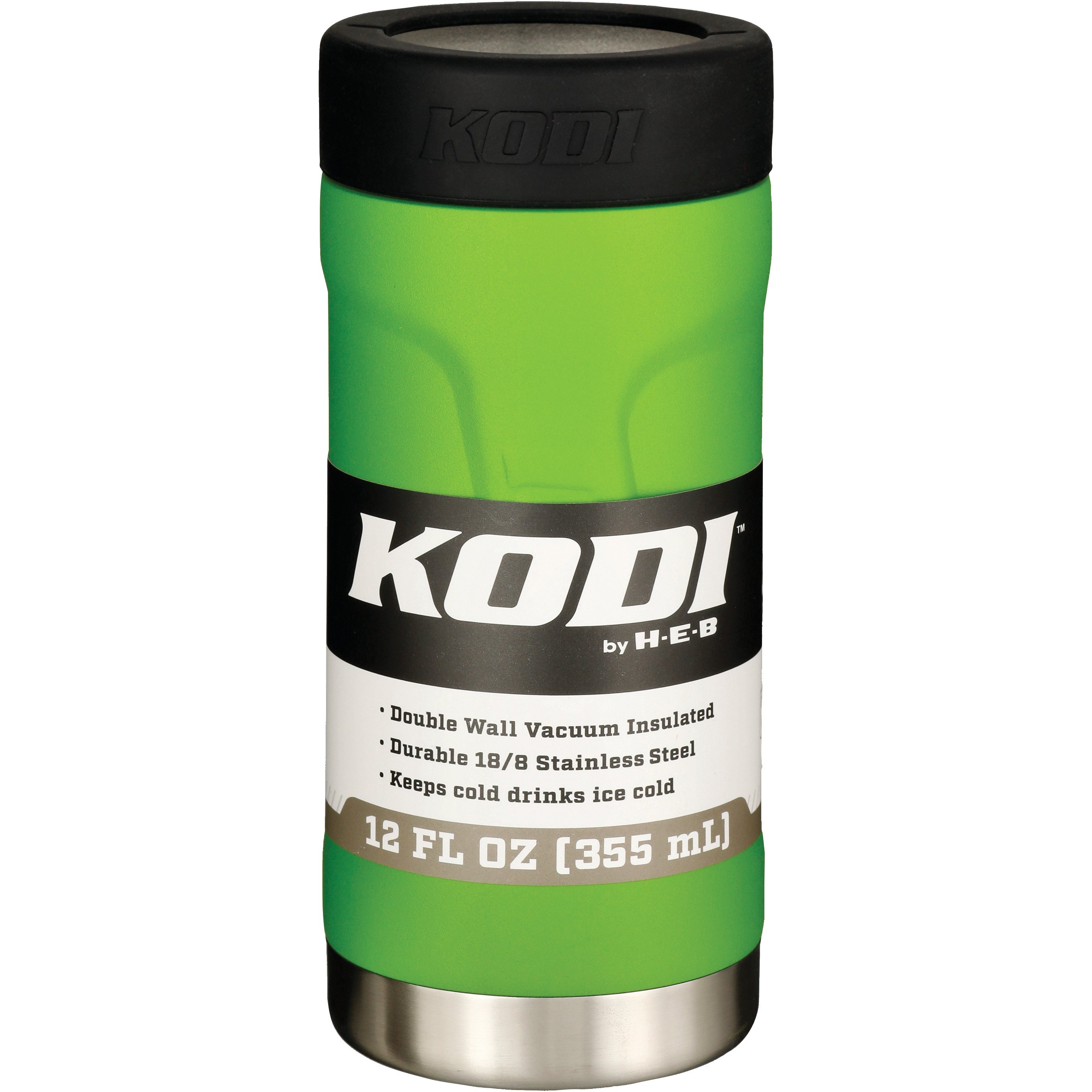KODI by H-E-B Stainless Steel Can Insulator - Kelly Green - Shop