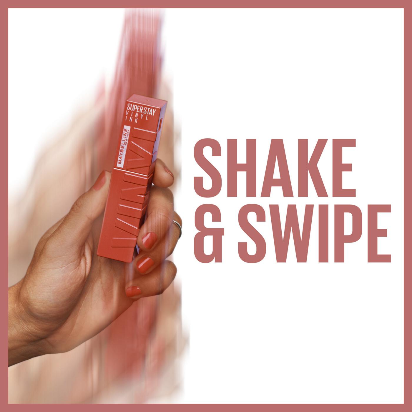 Maybelline Super Stay Vinyl Ink Liquid Lipstick - Fearless; image 8 of 10