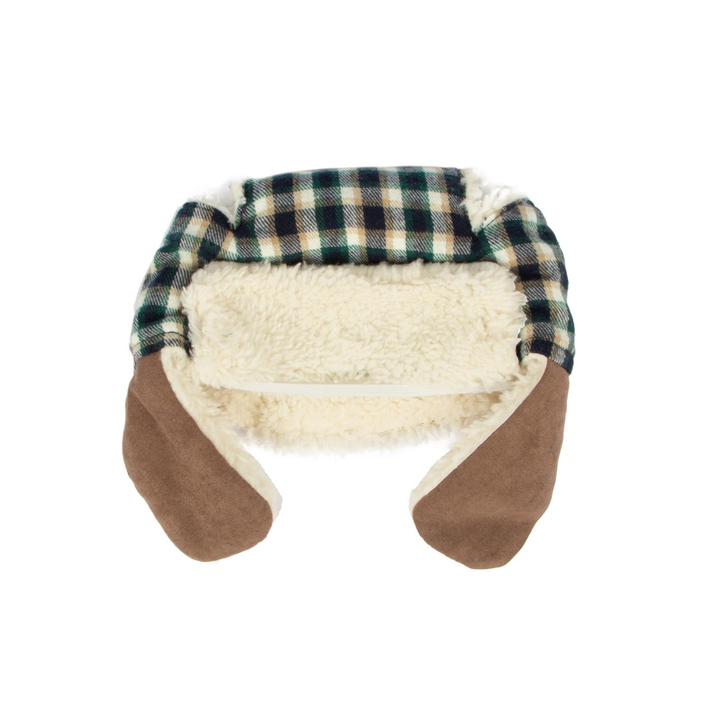 Simply Dog Blue Plaid Trapper Hat XS/S; image 1 of 2