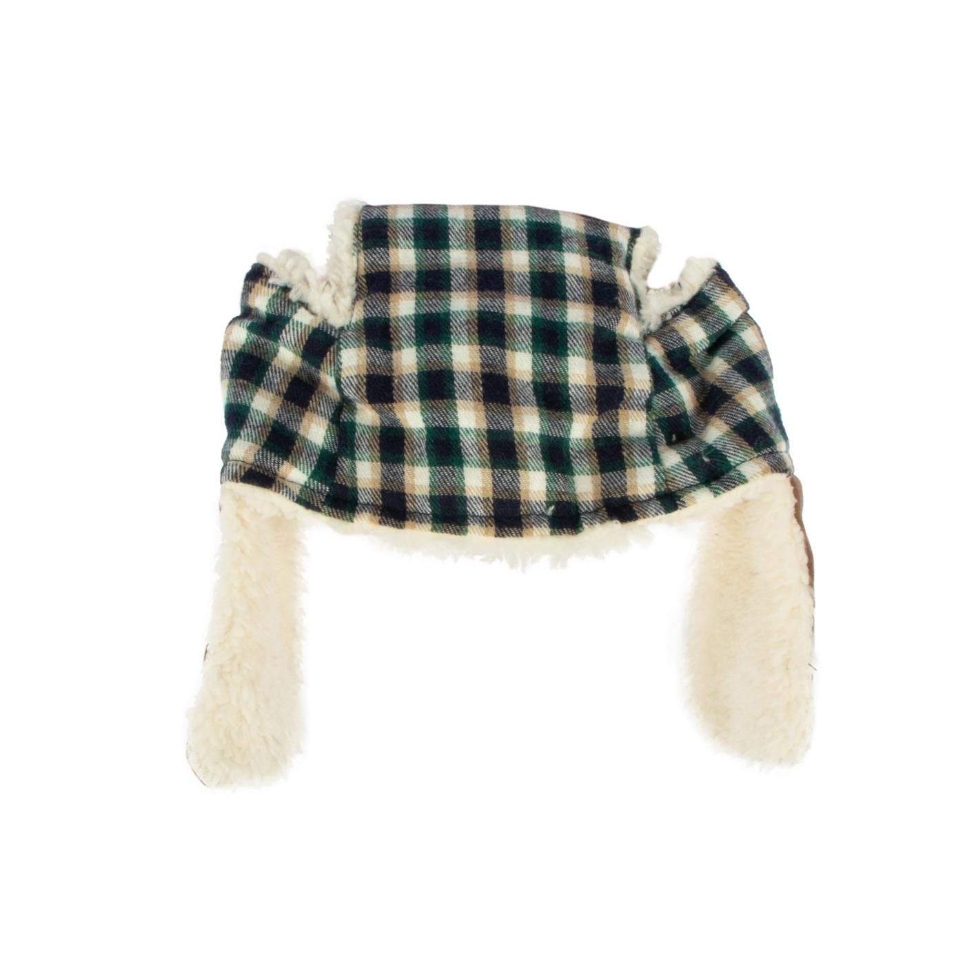 Simply Dog Blue Plaid Trapper Hat XS/S; image 2 of 2