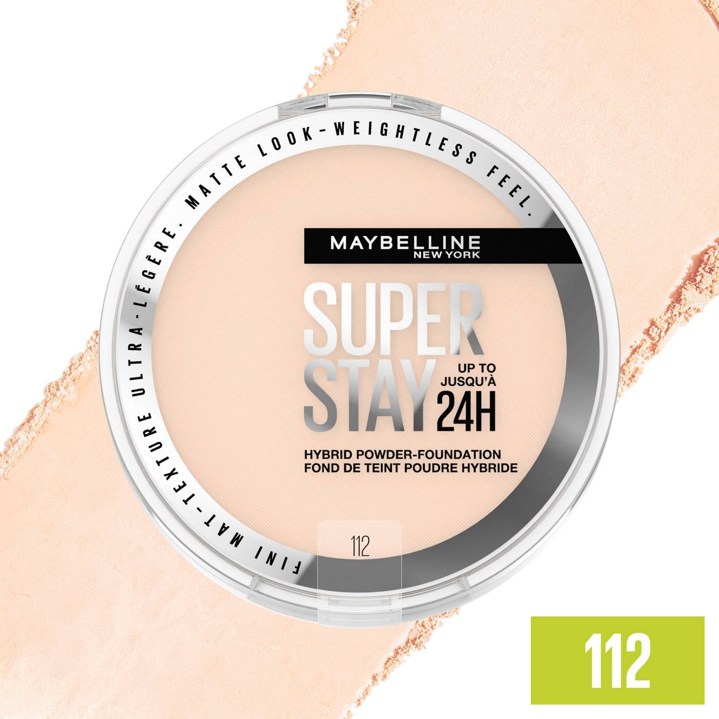 Maybelline Super Stay 24HR Hybrid Powder Foundation - 112; image 4 of 7